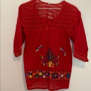 Mexican blouse(new)🌺💐🌼🌹